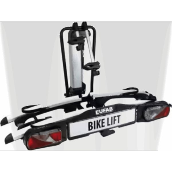 Porte-Vélos Electrique Eufab sur Boule D attelage Pliable