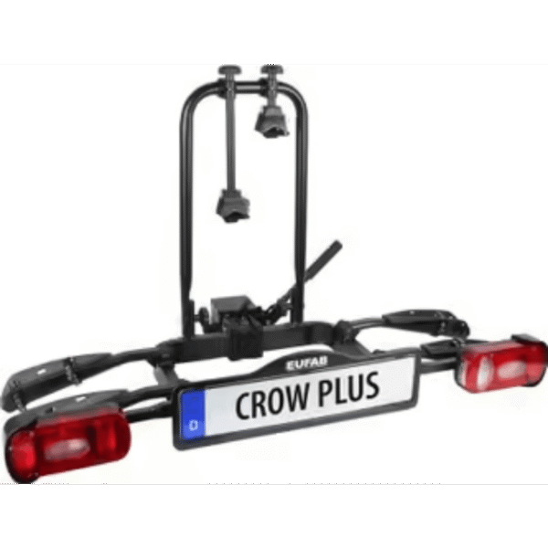 Porte-Vélos sur Boule d Attelage Eufab Crow Plus Prise