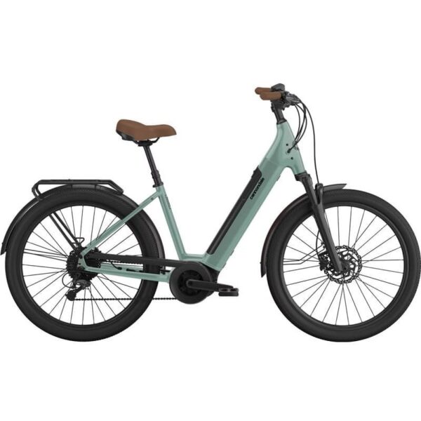 VTC Électrique Cannondale Adventure Neo 2 EQ Low Step Shimano Alivio 9V 500 Wh 27.5″ Vert