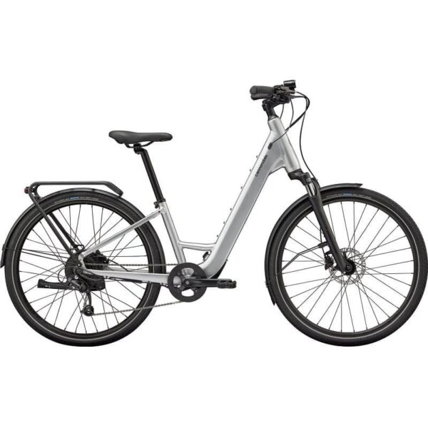 Cannondale Mavaro Neo SL 2 Low Step Thru MicroShift 7V 360 Wh 27.5″ Gris