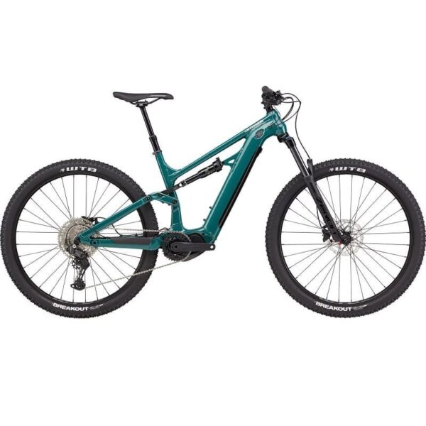 VTT Électrique Tout-Suspendu Cannondale Moterra Neo S3 Shimano Deore 10V 630 Wh 29″ Vert