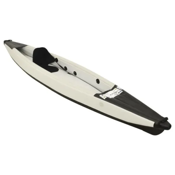 Kayak gonflable noir 375x72x31 cm polyester 31 [cm]