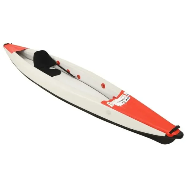 Kayak gonflable rouge 375x72x31 cm polyester 31 [cm]