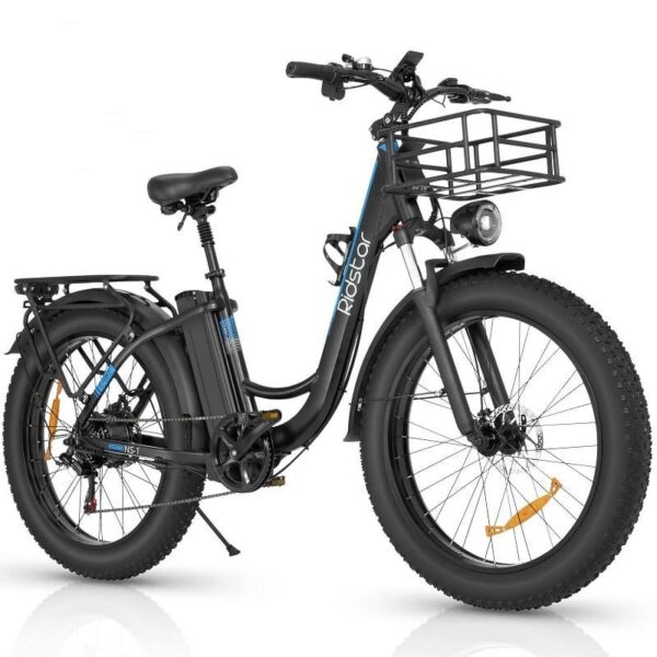 RIDSTAR MN26 26″ Fat Tires Mountain Electric Bike 1500W