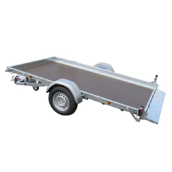 Remorque plateau freiné – Lider – Robust 36386 – 3,20 m – 1500 Kg – 1 essieu