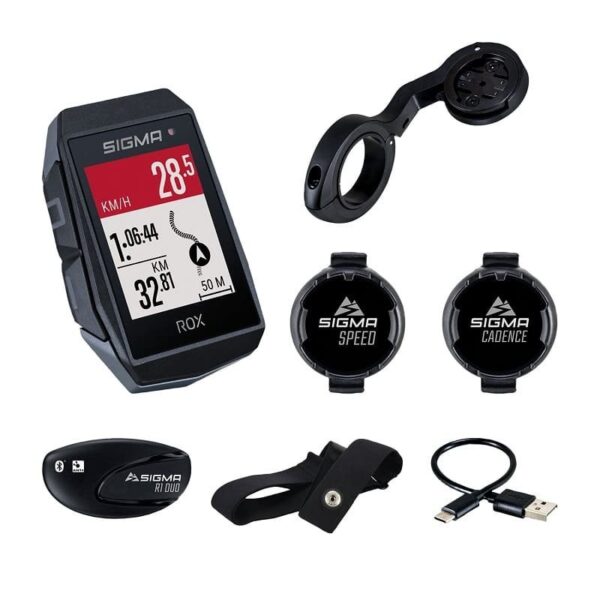 Sigma compteur rox11.1 evo gps noir