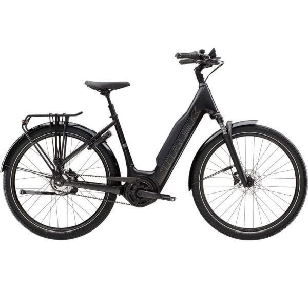 Trek District+ 4 Lowstep Shimano Nexus 5V Courroie 800 Wh 27.5″ 2024