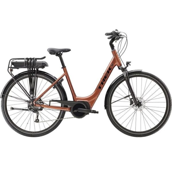 Trek Verve+ 1 Lowstep Shimano 300Wh Orange 2023