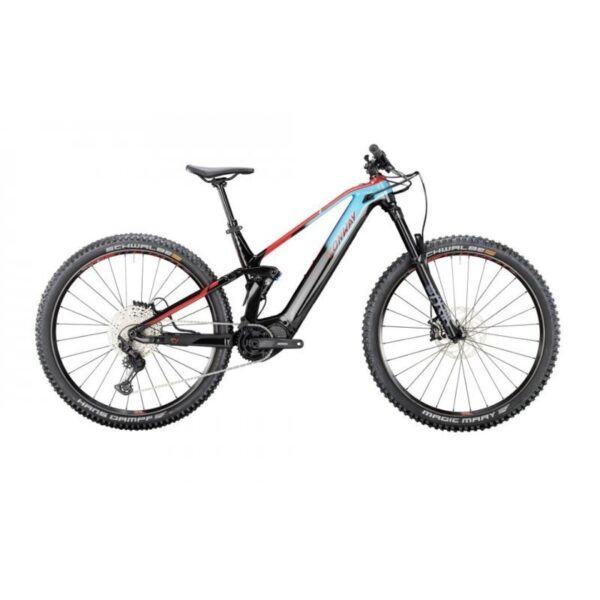 VTT électrique tout-suspendu CONWAY eWME 4.9 720Wh Noir/Bleu 2023