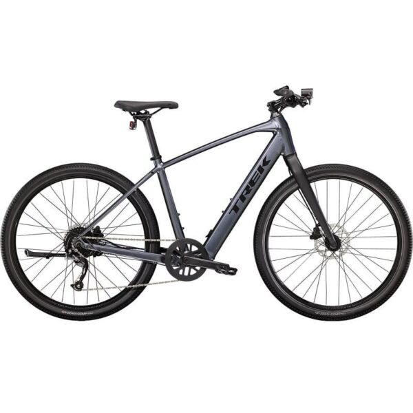 Trek Dual Sport+ 2 Shimano Altus 9V 250 Wh 650 mm Gris 2023