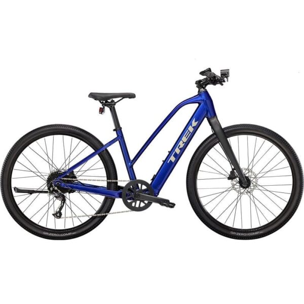 Vélo de Fitness Électrique Trek Dual Sport+ 2 Stagger Shimano Altus 9V 250 Wh 650 mm 2023