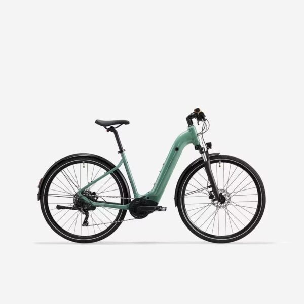 Vélo tout chemin électrique Rockrider e-actv 500 vert